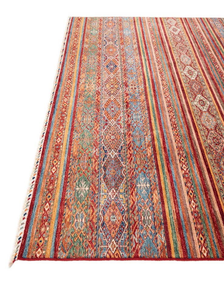 Detail image of  7' x 9' 5  Hand Knotted Ariana Ziegler Rug