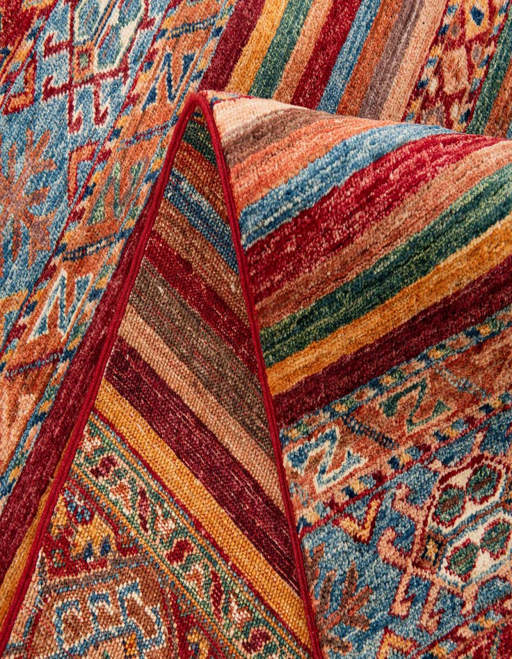 Detail image of  7' x 9' 5  Hand Knotted Ariana Ziegler Rug