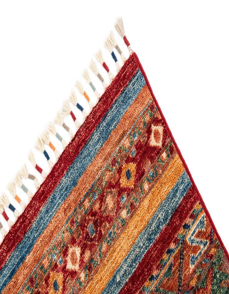 Detail image of  7' x 9' 5  Hand Knotted Ariana Ziegler Rug