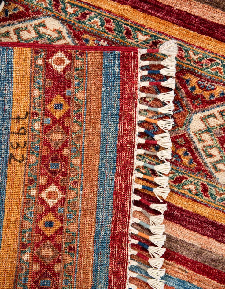 Detail image of  7' x 9' 5  Hand Knotted Ariana Ziegler Rug