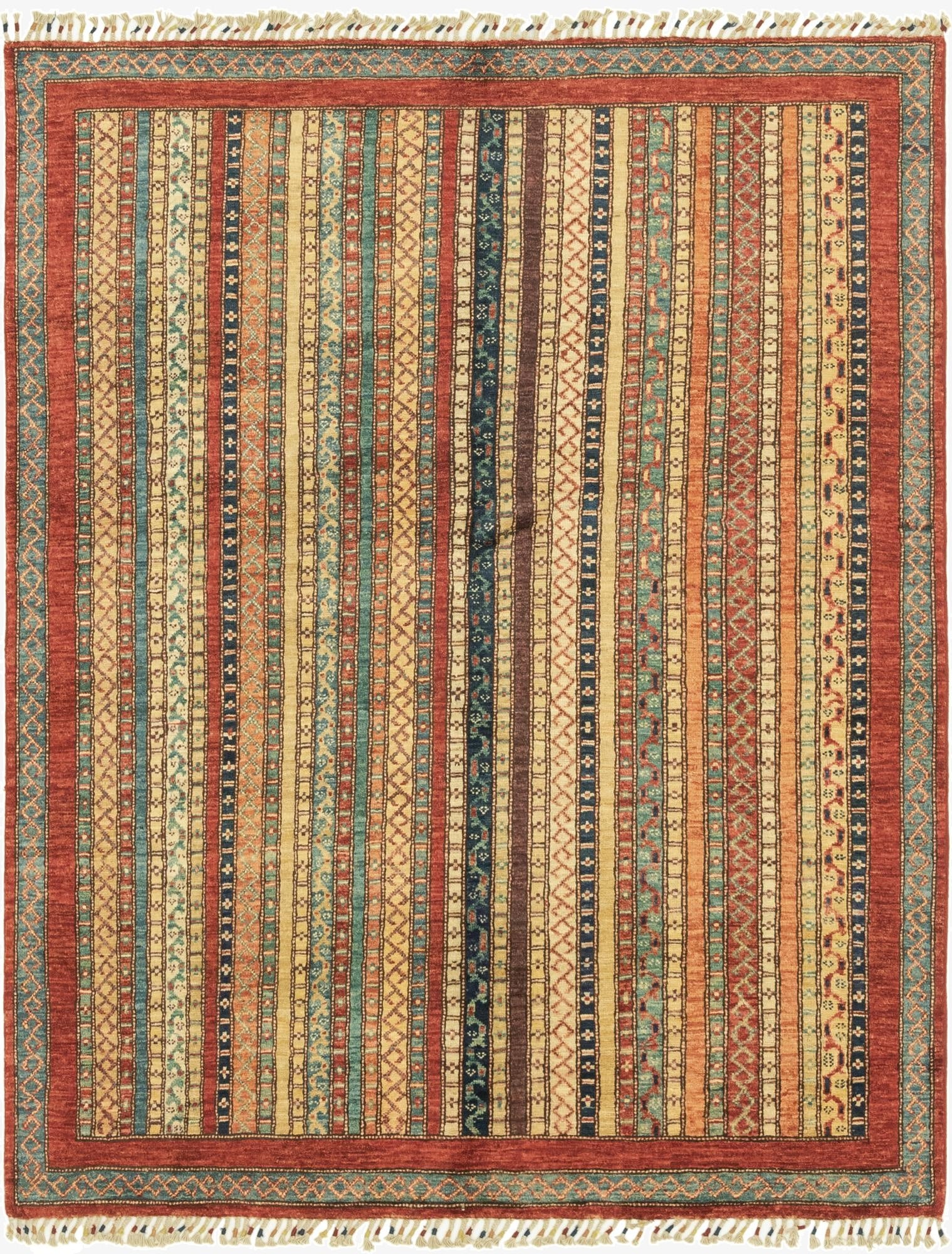  5' x 6' 5  Hand Knotted Ariana Ziegler Rug