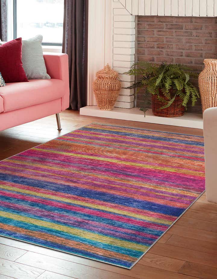 Multicolor 7' 6 x 10' 6 Asha Rug | Rugs.com