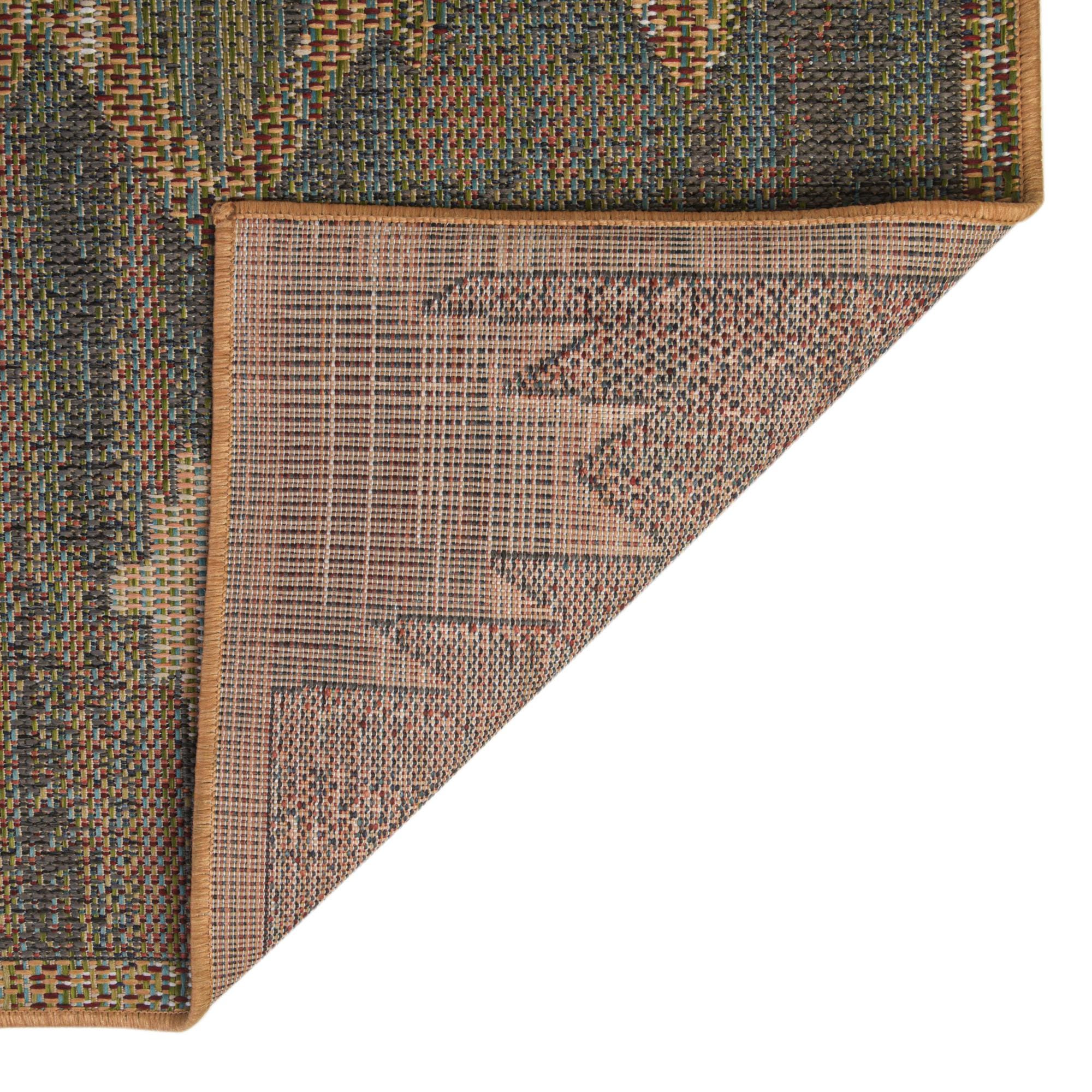 Multicolor 6' x 9' Washable Baja Indoor / Outdoor Rug | Rugs.com