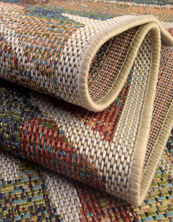 Detail image of  4' x 6'  Washable Baja Indoor / Outdoor Rug