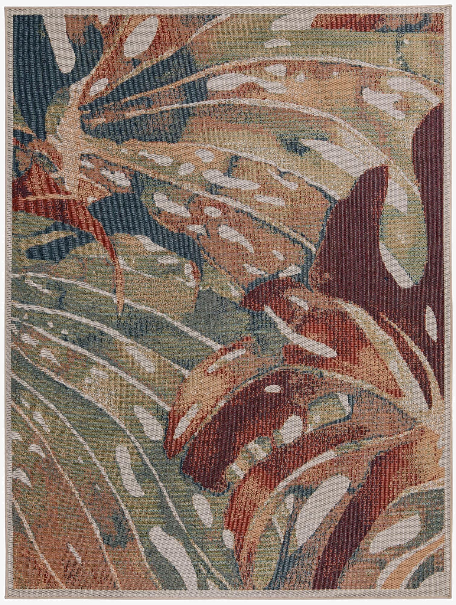  7' 10 x 10'  Washable Baja Indoor / Outdoor Rug