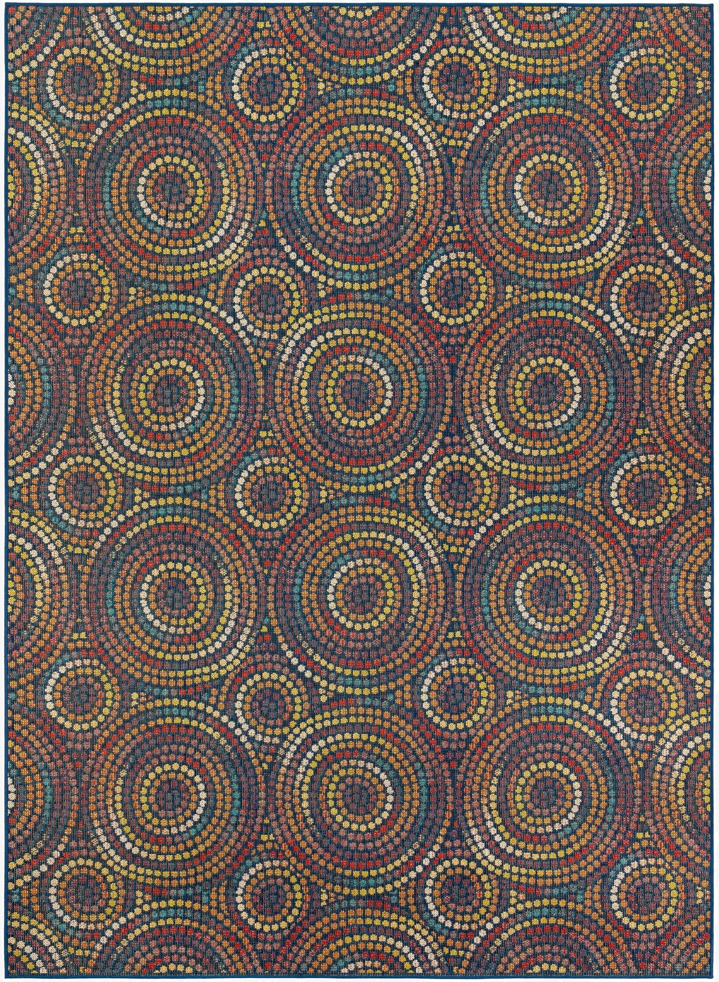  9' x 12'  Washable Baja Indoor / Outdoor Rug