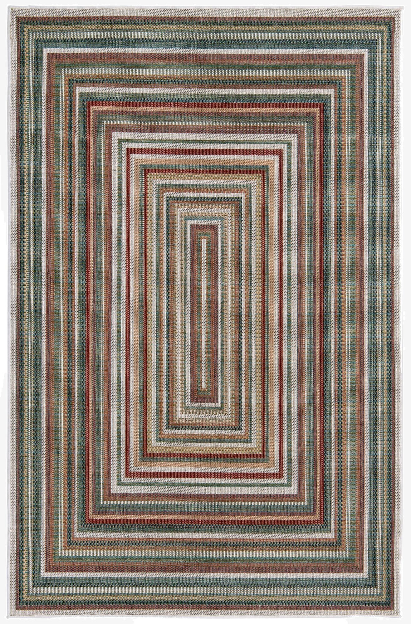  6' x 9'  Washable Baja Indoor / Outdoor Rug
