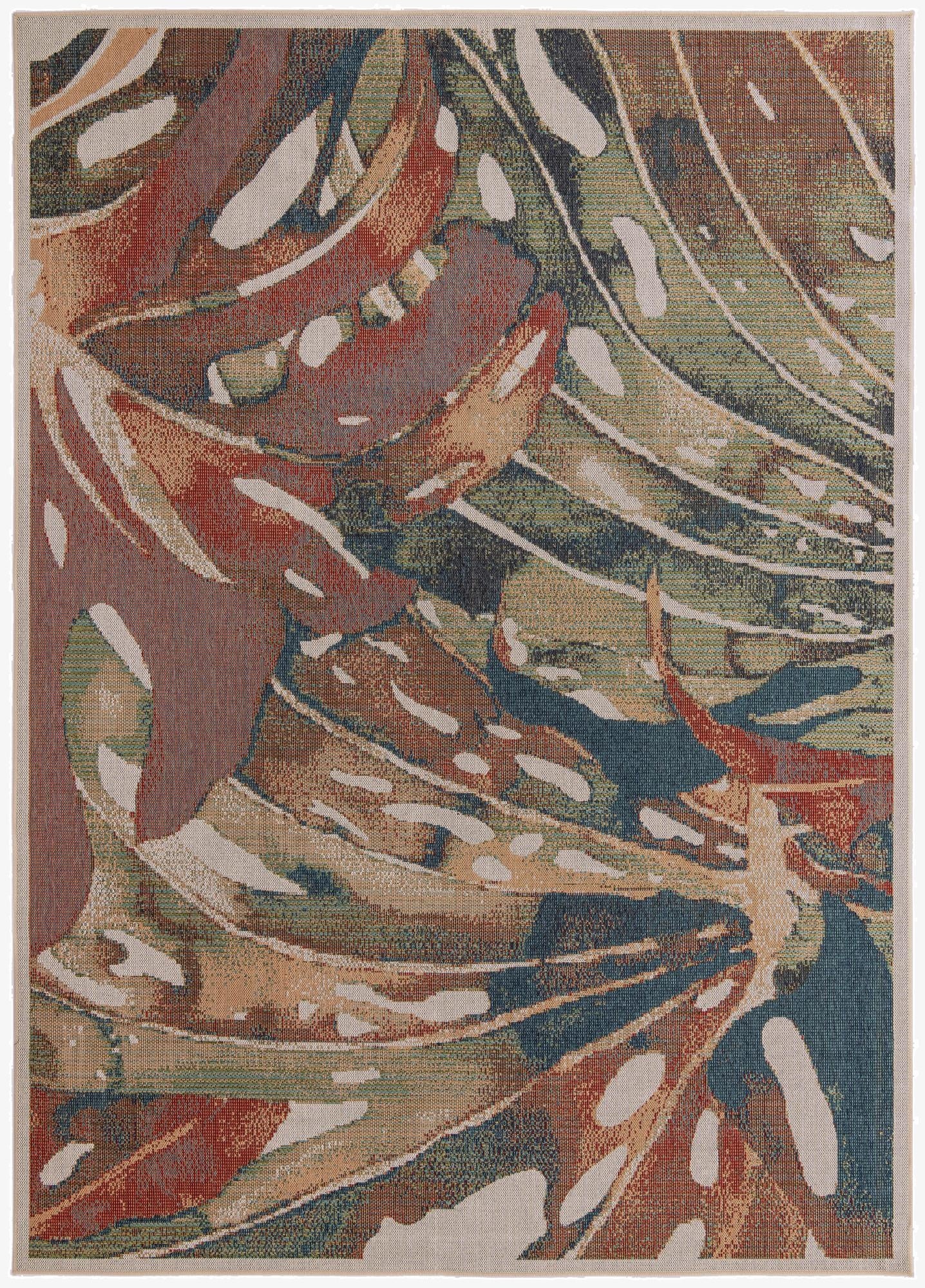  9' x 12'  Washable Baja Indoor / Outdoor Rug