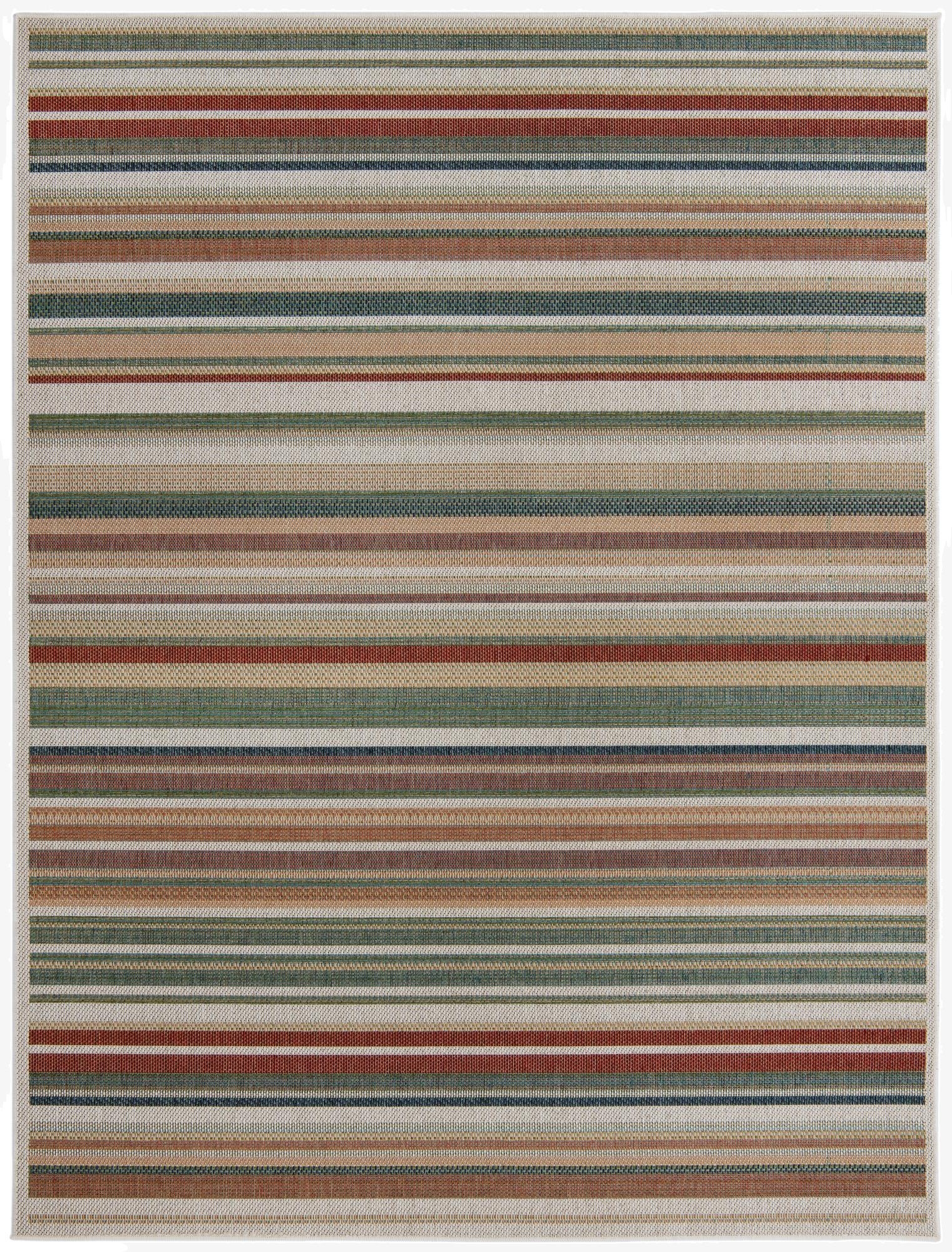  7' 10 x 10'  Washable Baja Indoor / Outdoor Rug