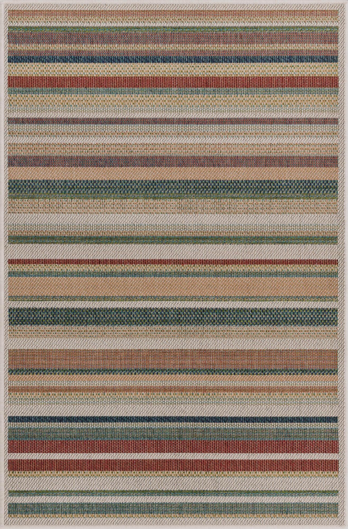  4' x 6'  Washable Baja Indoor / Outdoor Rug