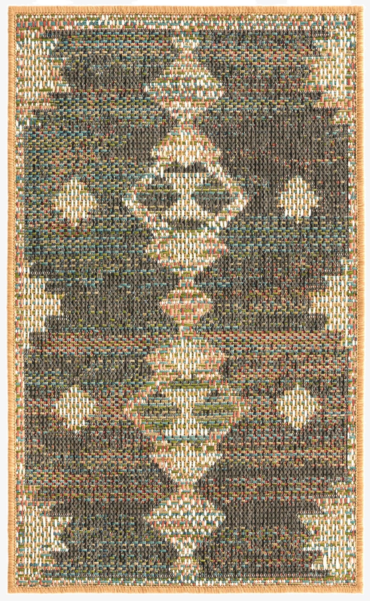  2' x 3'  Washable Baja Indoor / Outdoor Rug