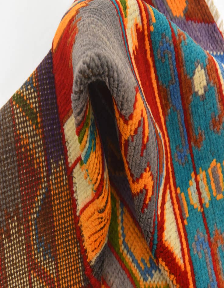 Detail image of  2' 9 x 4'  Hand Knotted Balouch Rug