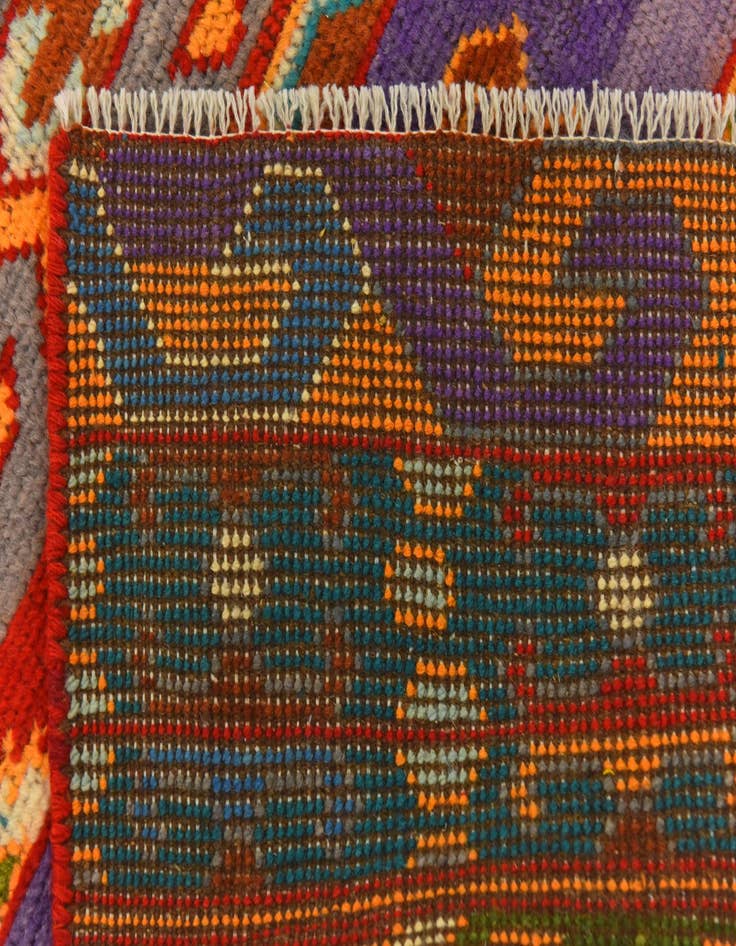 Detail image of  2' 9 x 4'  Hand Knotted Balouch Rug