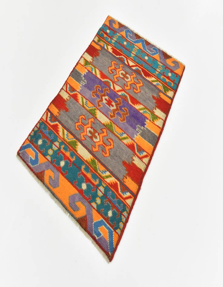 Detail image of  2' 9 x 4'  Hand Knotted Balouch Rug