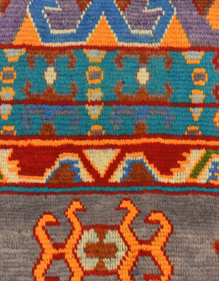 Detail image of  2' 9 x 4'  Hand Knotted Balouch Rug