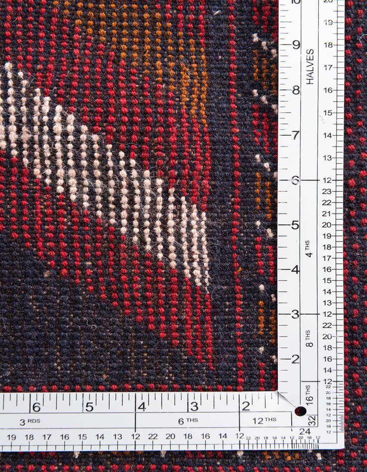 Detail image of  2' 9 x 4' 8  Hand Knotted Balouch Persian Wool Rug