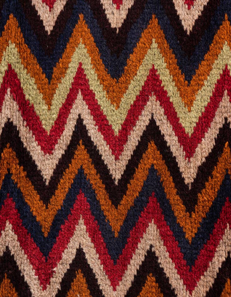 Detail image of  2' 10 x 4' 9  Hand Knotted Balouch Persian Wool Rug