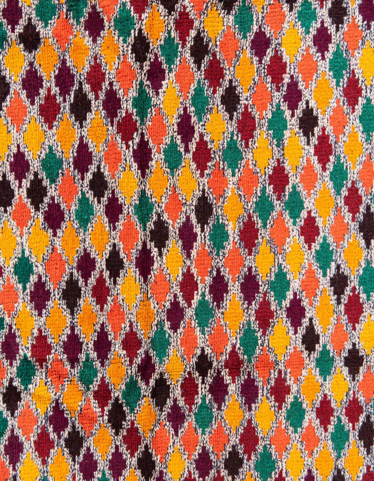 Detail image of  3' 10 x 5' 10  Hand Knotted Balouch Wool Rug