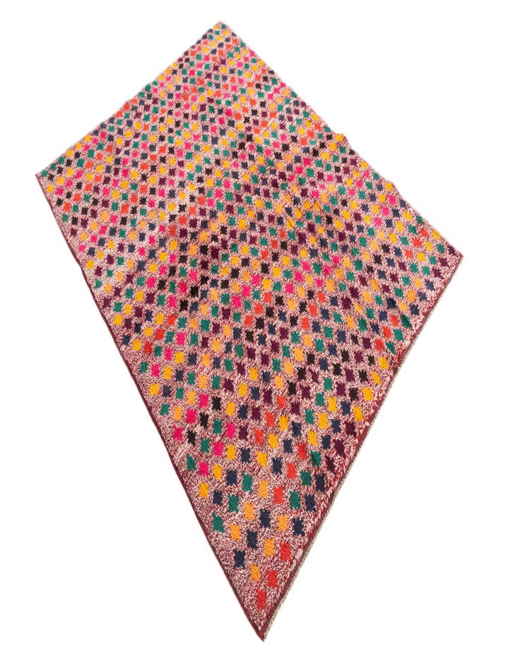 Detail image of  4' 2 x 5' 6  Hand Knotted Balouch Wool Rug