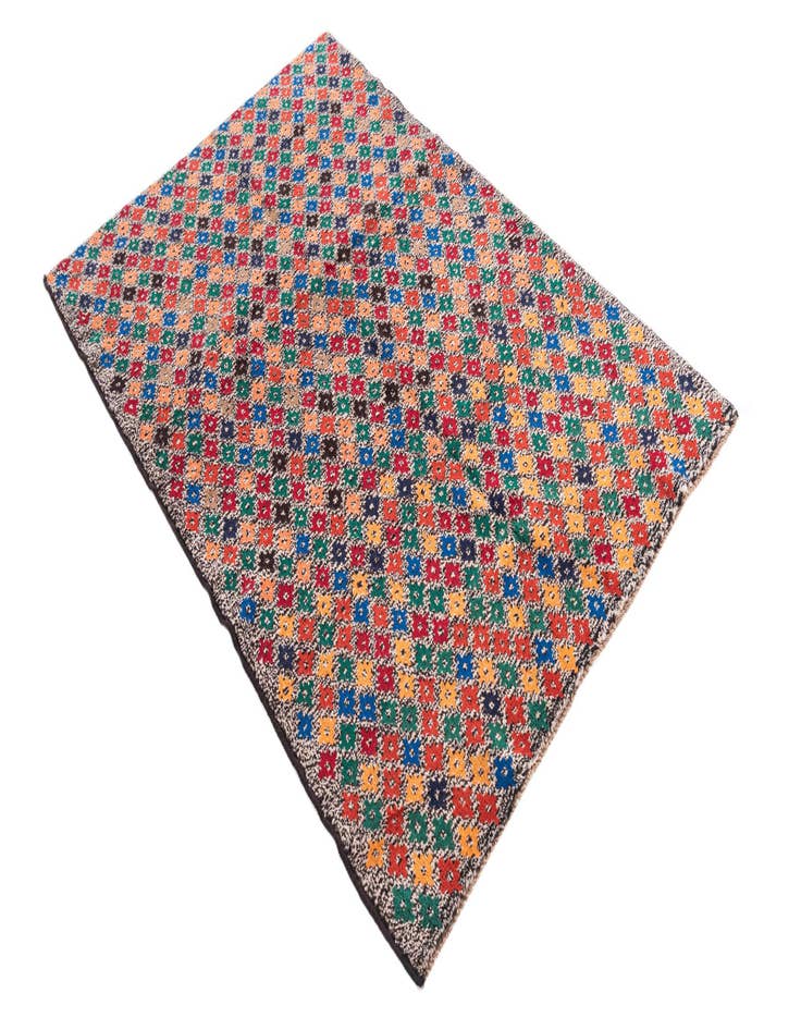 Detail image of  3' 9 x 5' 7  Hand Knotted Balouch Wool Rug