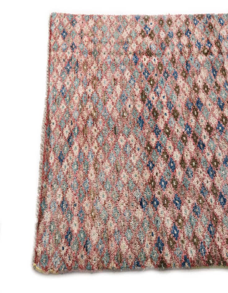 Detail image of  3' 4 x 5' 10  Hand Knotted Balouch Wool Rug