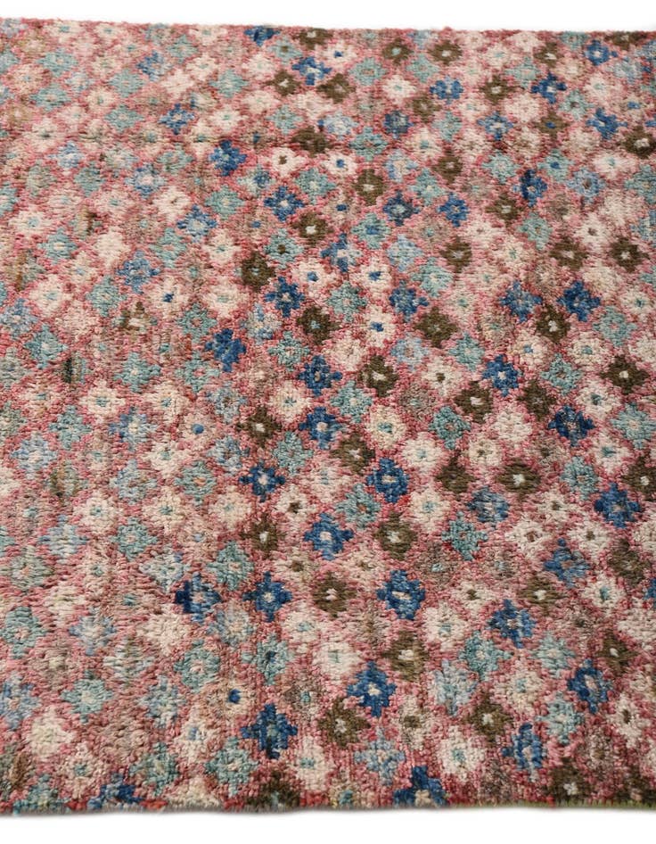 Detail image of  3' 4 x 5' 10  Hand Knotted Balouch Wool Rug