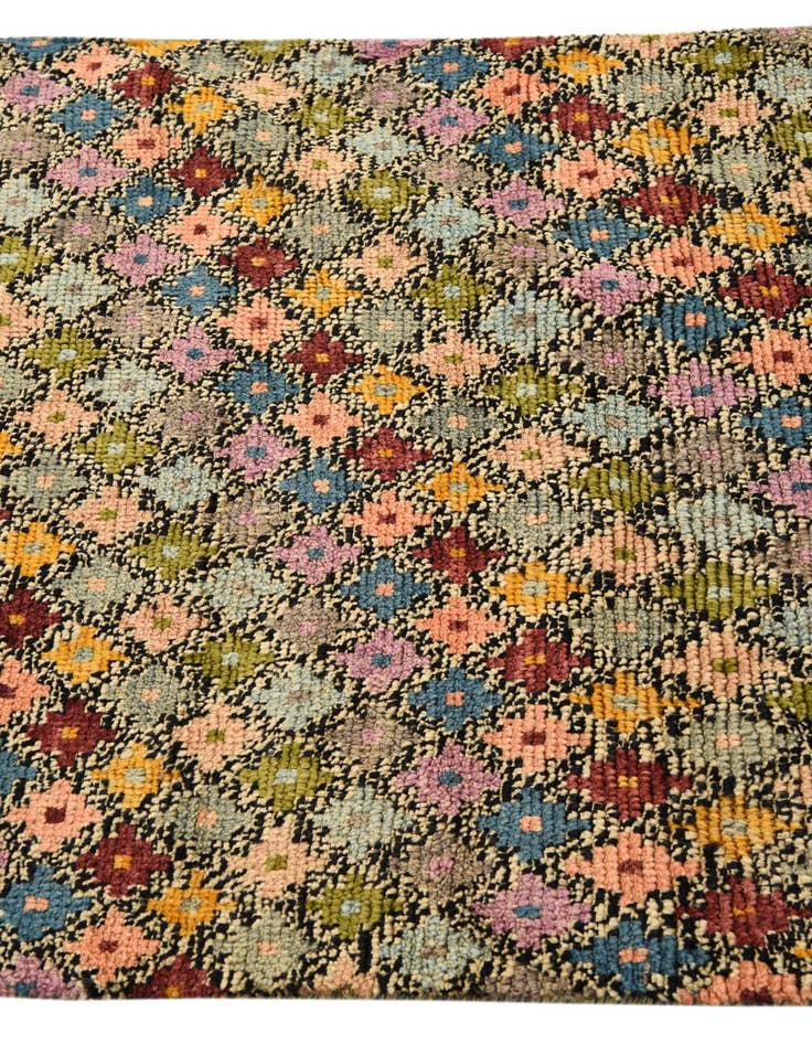 Detail image of  3' 1 x 5' 2  Hand Knotted Balouch Wool Rug