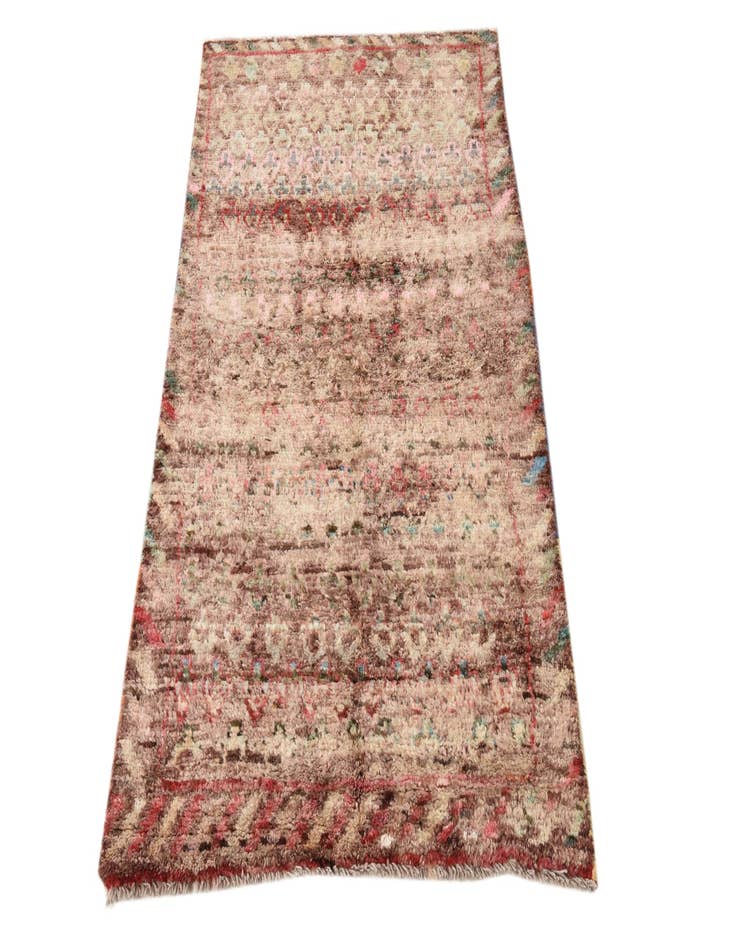 Detail image of  2' 8 x 4' 4  Hand Knotted Balouch Wool Rug