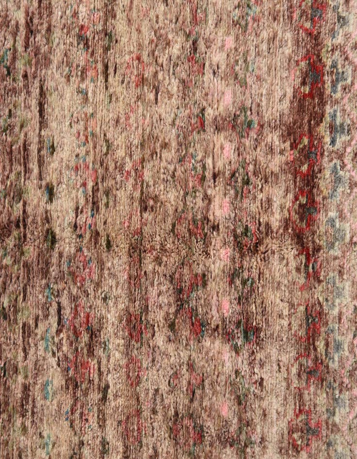 Detail image of  2' 8 x 4' 4  Hand Knotted Balouch Wool Rug