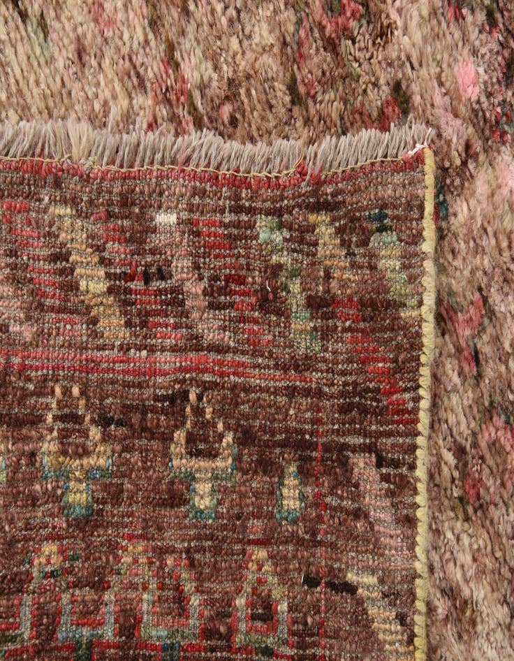 Detail image of  2' 8 x 4' 4  Hand Knotted Balouch Wool Rug
