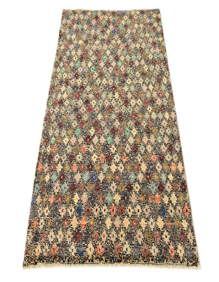 Detail image of  4' 1 x 5' 8  Hand Knotted Balouch Wool Rug