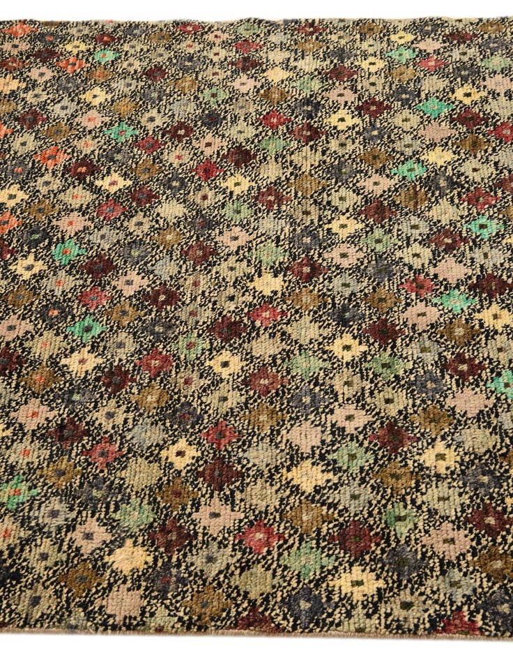 Detail image of  4' 1 x 5' 8  Hand Knotted Balouch Wool Rug