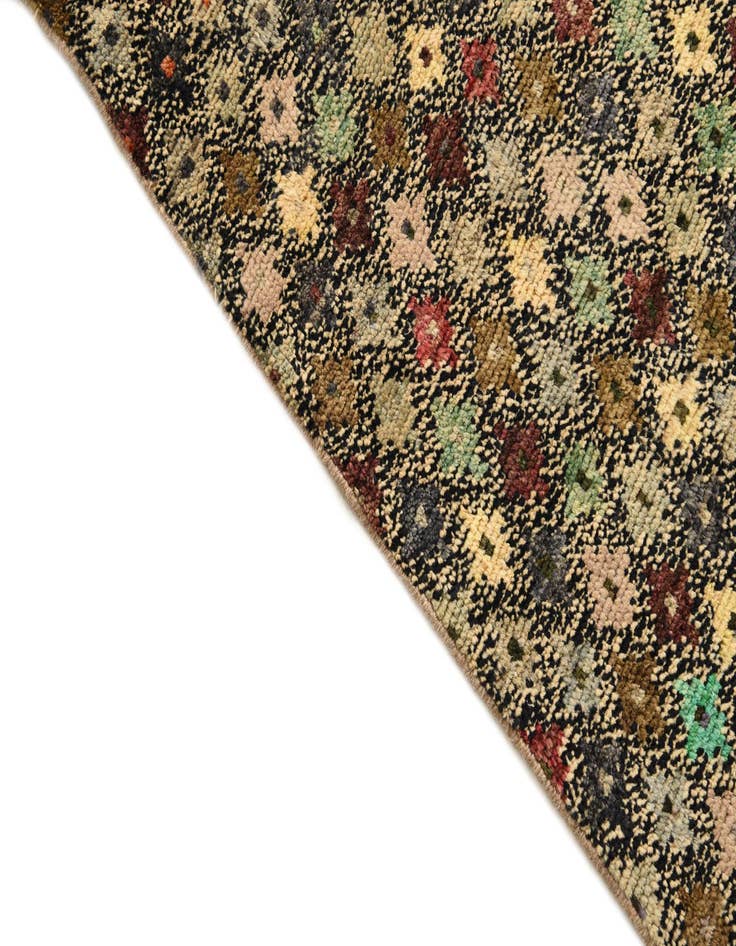 Detail image of  4' 1 x 5' 8  Hand Knotted Balouch Wool Rug