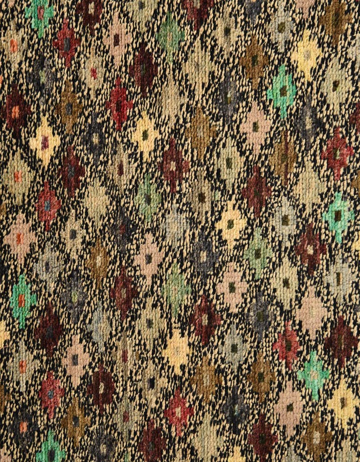 Detail image of  4' 1 x 5' 8  Hand Knotted Balouch Wool Rug