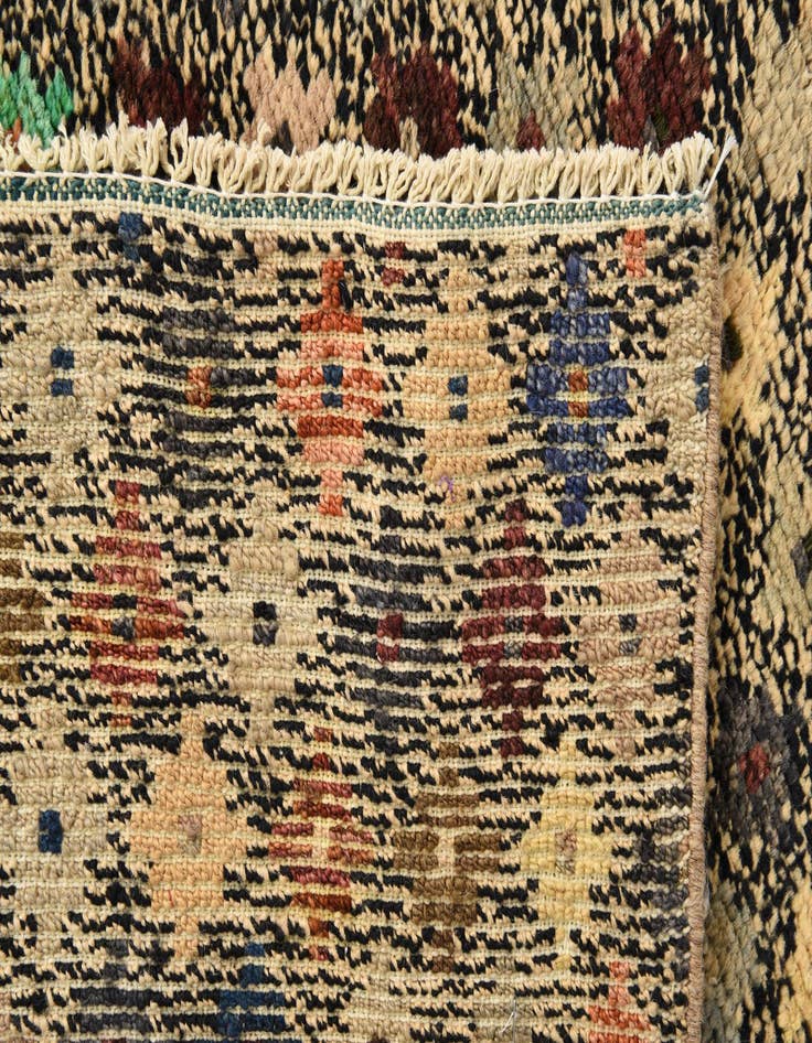 Detail image of  4' 1 x 5' 8  Hand Knotted Balouch Wool Rug