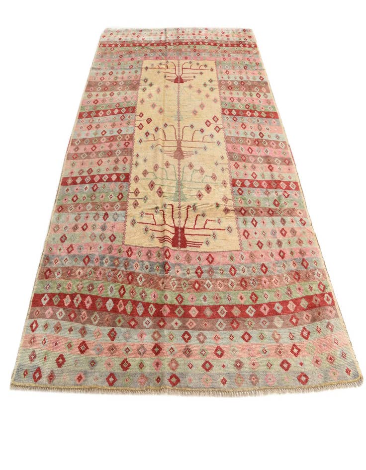 Detail image of  6' 4 x 8' 8  Hand Knotted Balouch Wool Rug