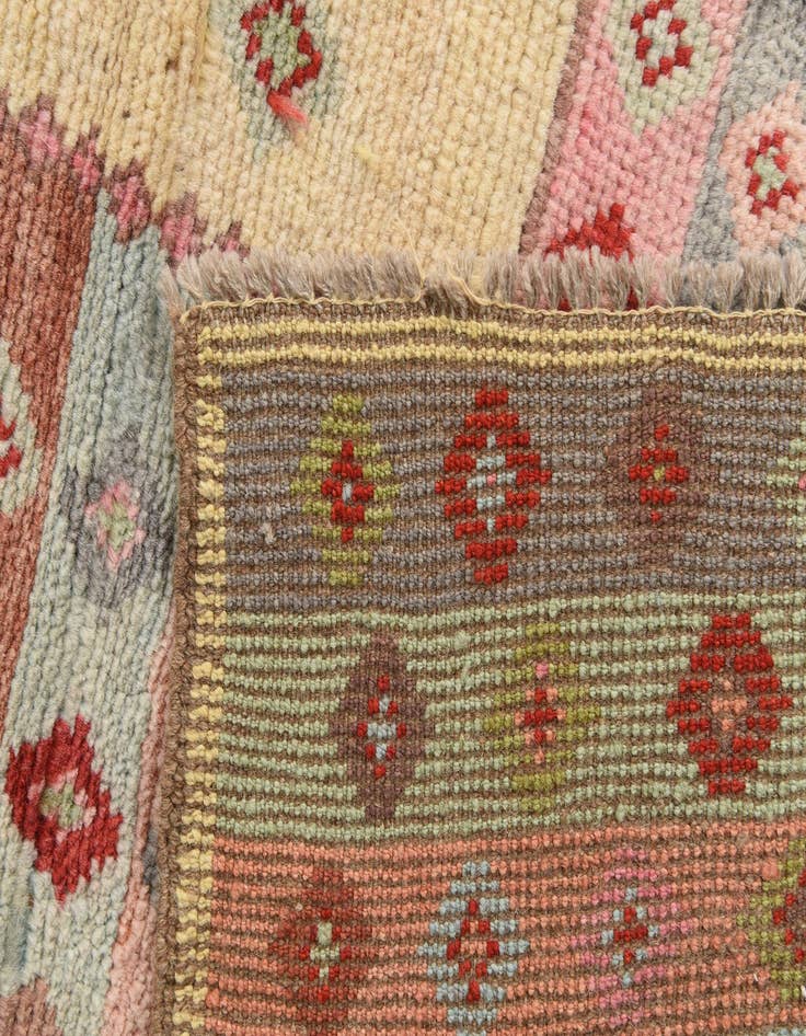 Detail image of  6' 4 x 8' 8  Hand Knotted Balouch Wool Rug