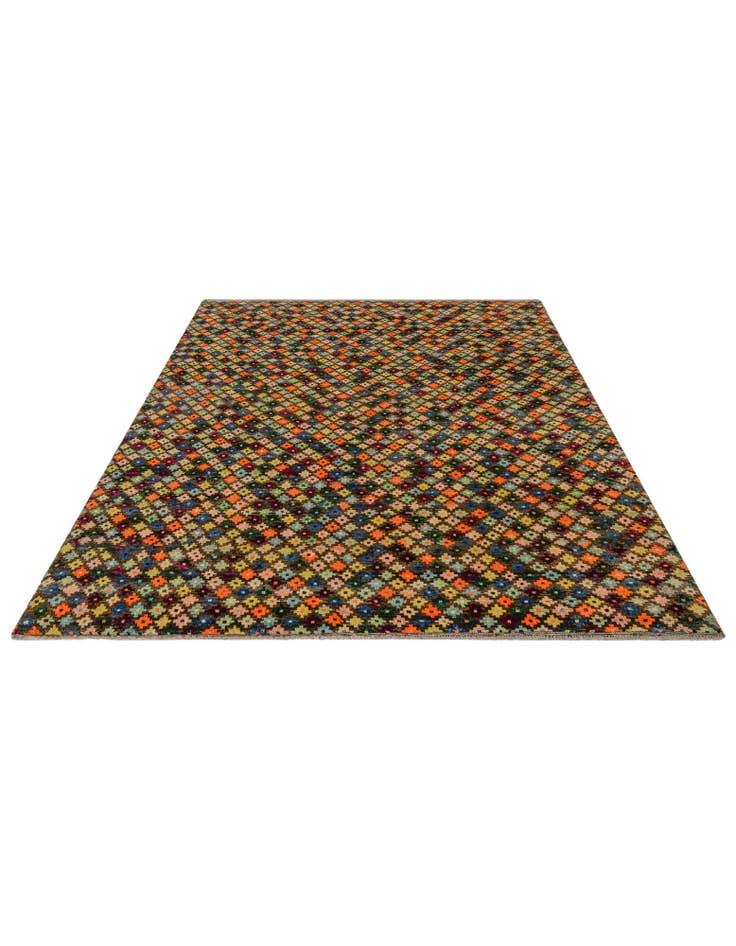 Detail image of 7' 1 x 9' 8 Hand Knotted Balouch Wool Rug