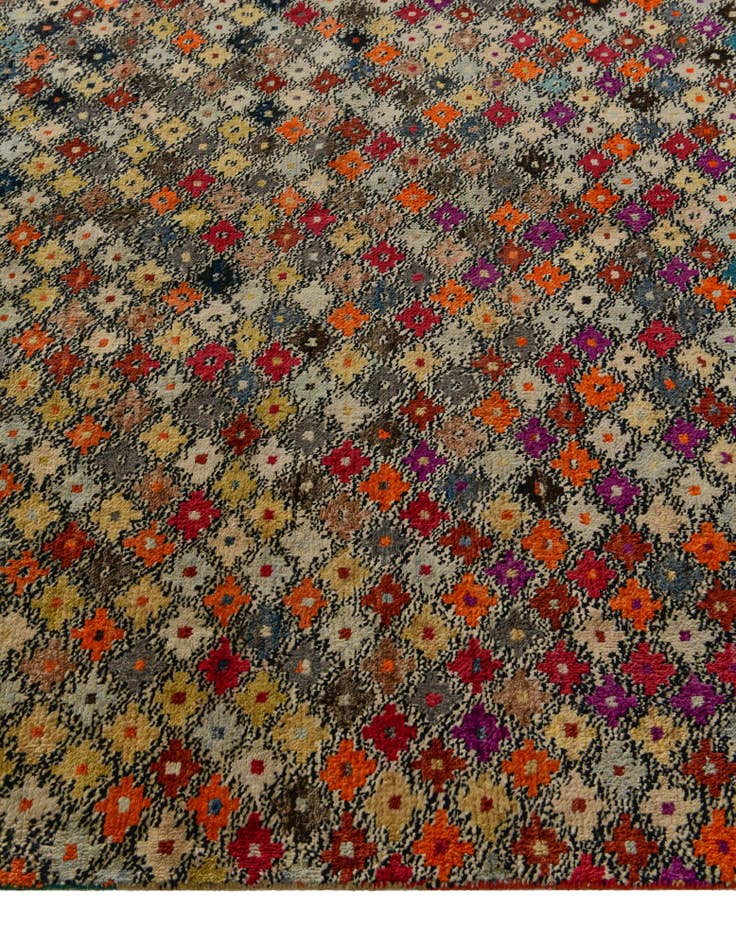 Detail image of 5' 8 x 8' 2 Hand Knotted Balouch Wool Rug