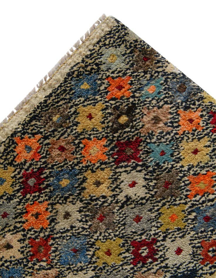 Detail image of 5' 8 x 8' 2 Hand Knotted Balouch Wool Rug