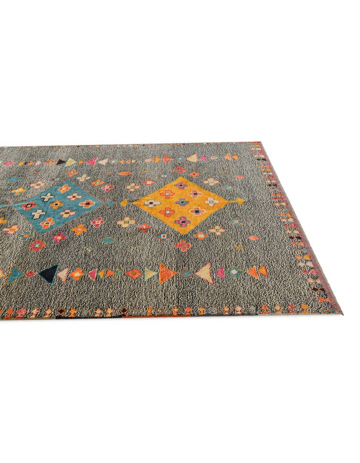 Detail image of 5' 10 x 8' 2 Hand Knotted Balouch Wool Rug