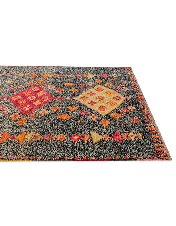 Detail image of 5' 9 x 8' 2 Hand Knotted Balouch Wool Rug