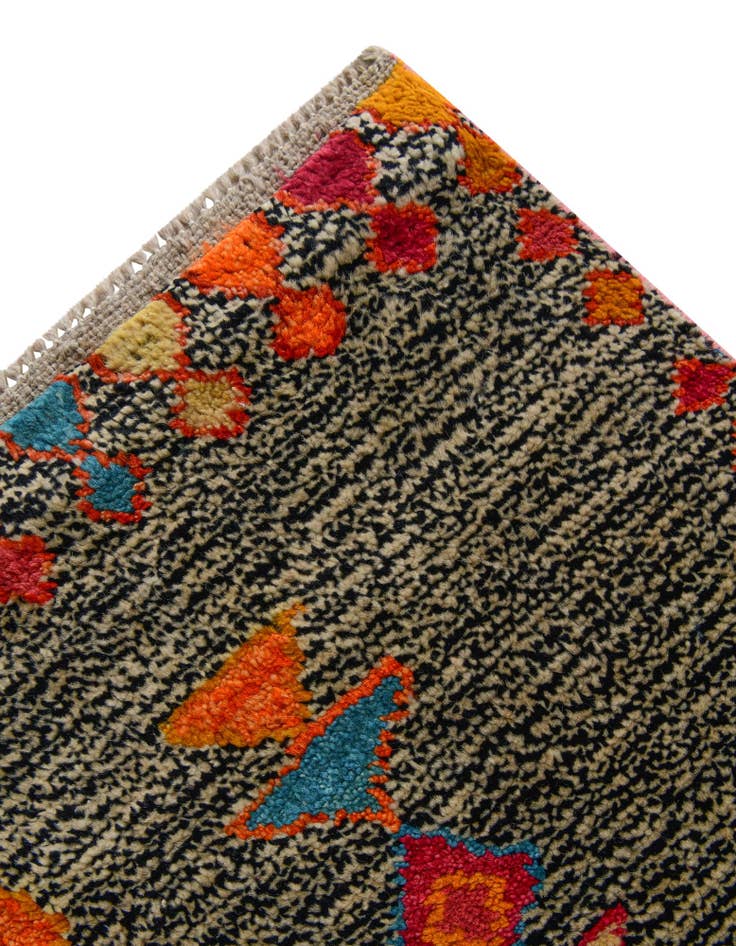 Detail image of 5' 9 x 8' 2 Hand Knotted Balouch Wool Rug