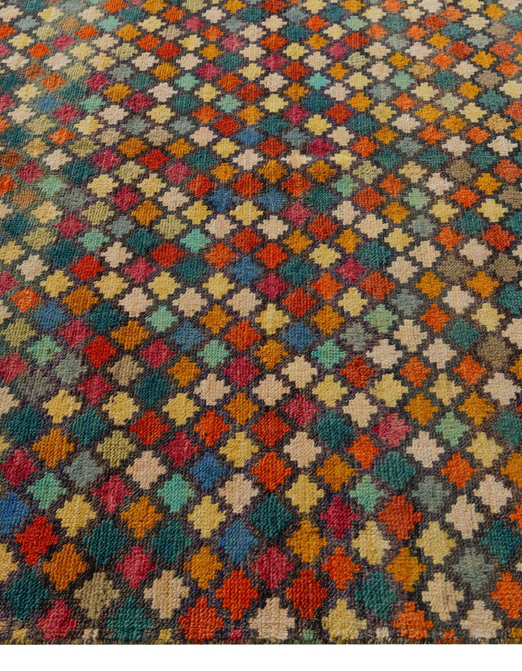 Detail image of 6' x 8' 1 Hand Knotted Balouch Wool Rug