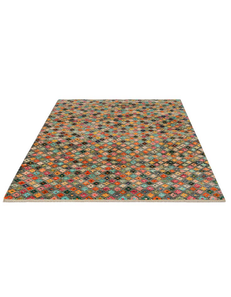 Detail image of 5' 5 x 7' 11 Hand Knotted Balouch Wool Rug