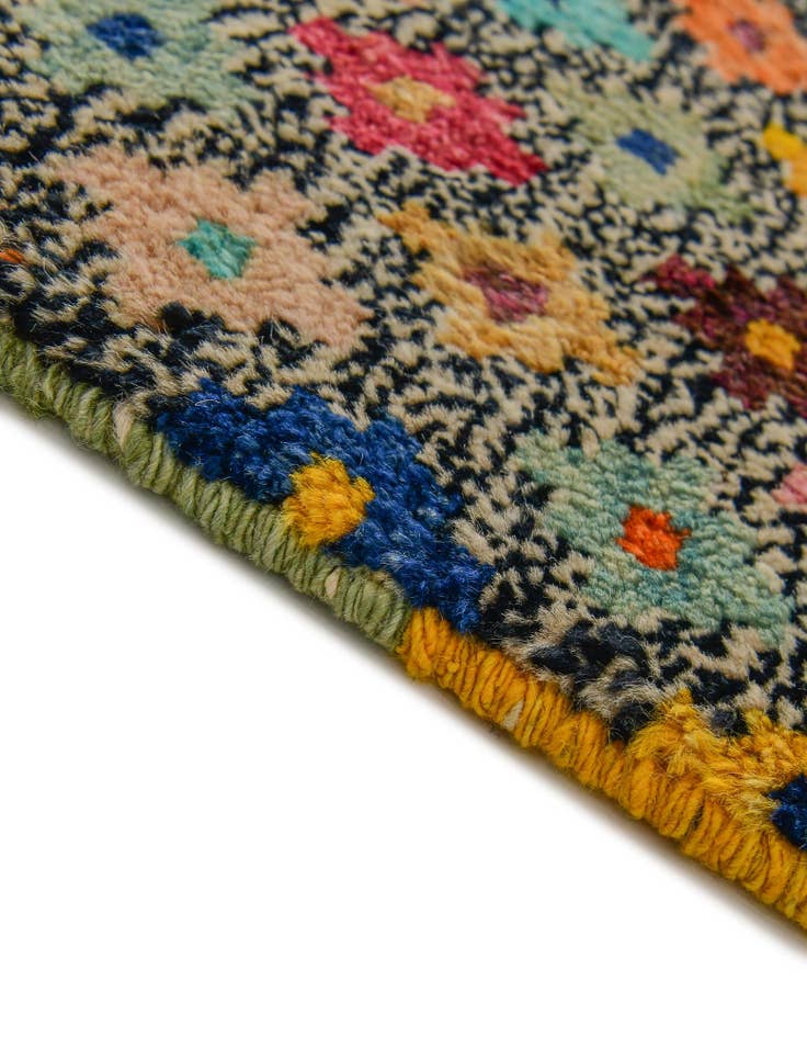 Detail image of 5' 5 x 7' 11 Hand Knotted Balouch Wool Rug