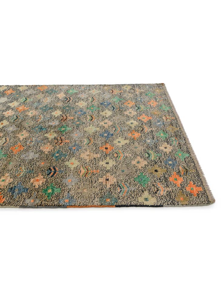 Detail image of 4' 5 x 6' Hand Knotted Balouch Wool Rug