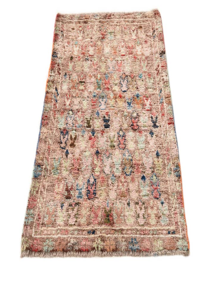 Detail image of  2' 9 x 4' 4  Hand Knotted Balouch Wool Rug