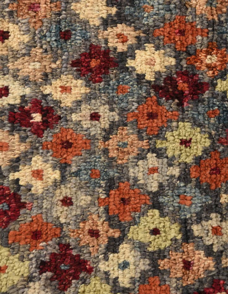 Detail image of  3' 1 x 4' 11  Hand Knotted Balouch Wool Rug