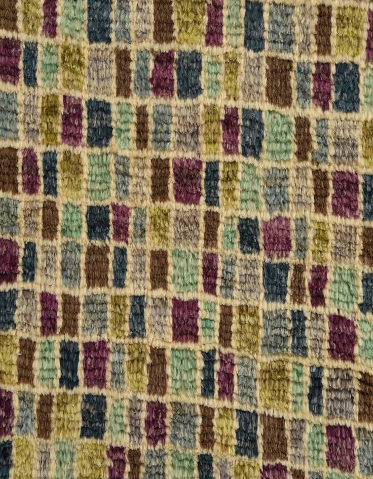 Detail image of  2' 10 x 4' 3  Hand Knotted Balouch Wool Rug